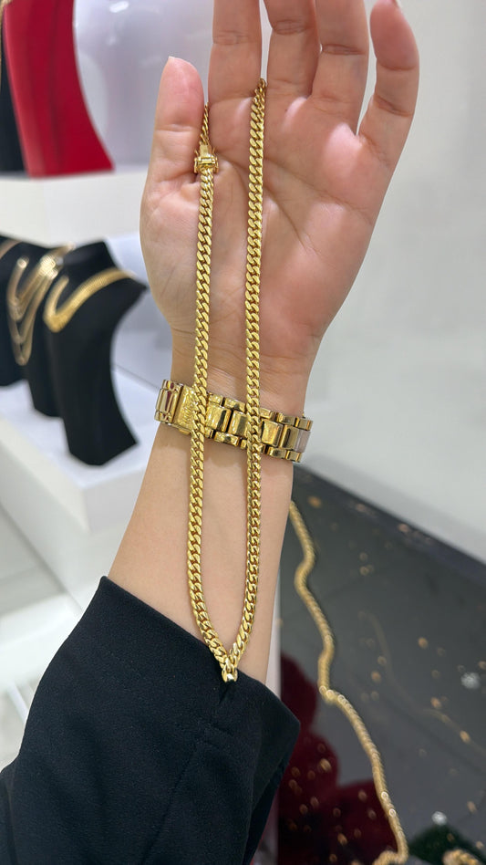 10k 5mm Cuban link chain