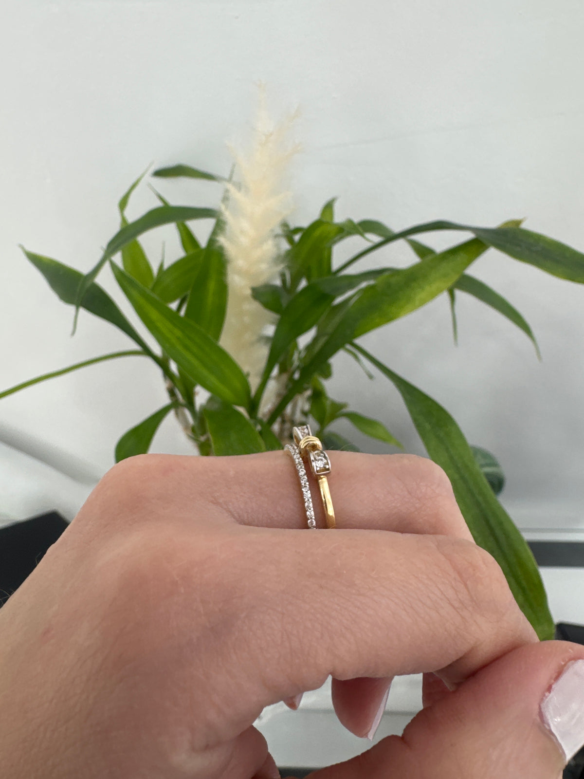 14K Bow Ring