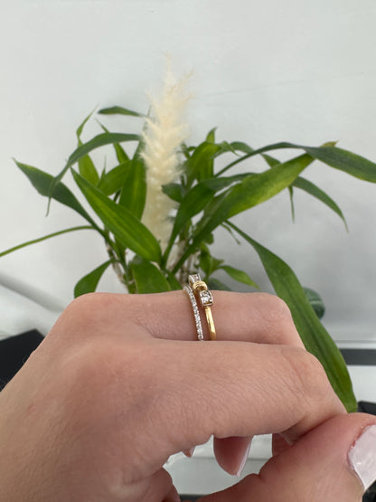 14K Bow Ring