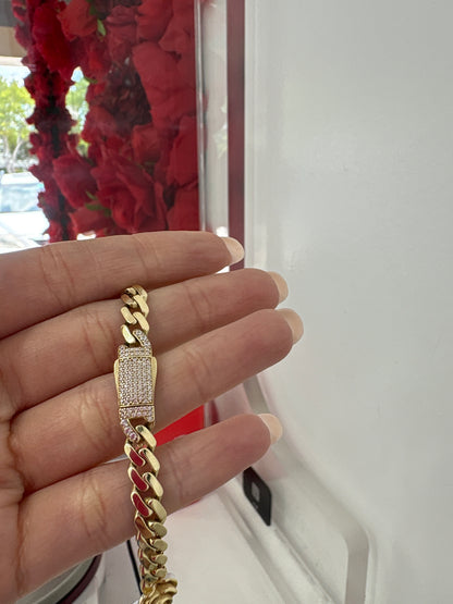 10K Roses Bracelet