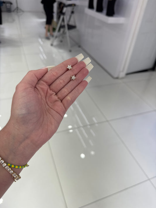 10K Star Earring