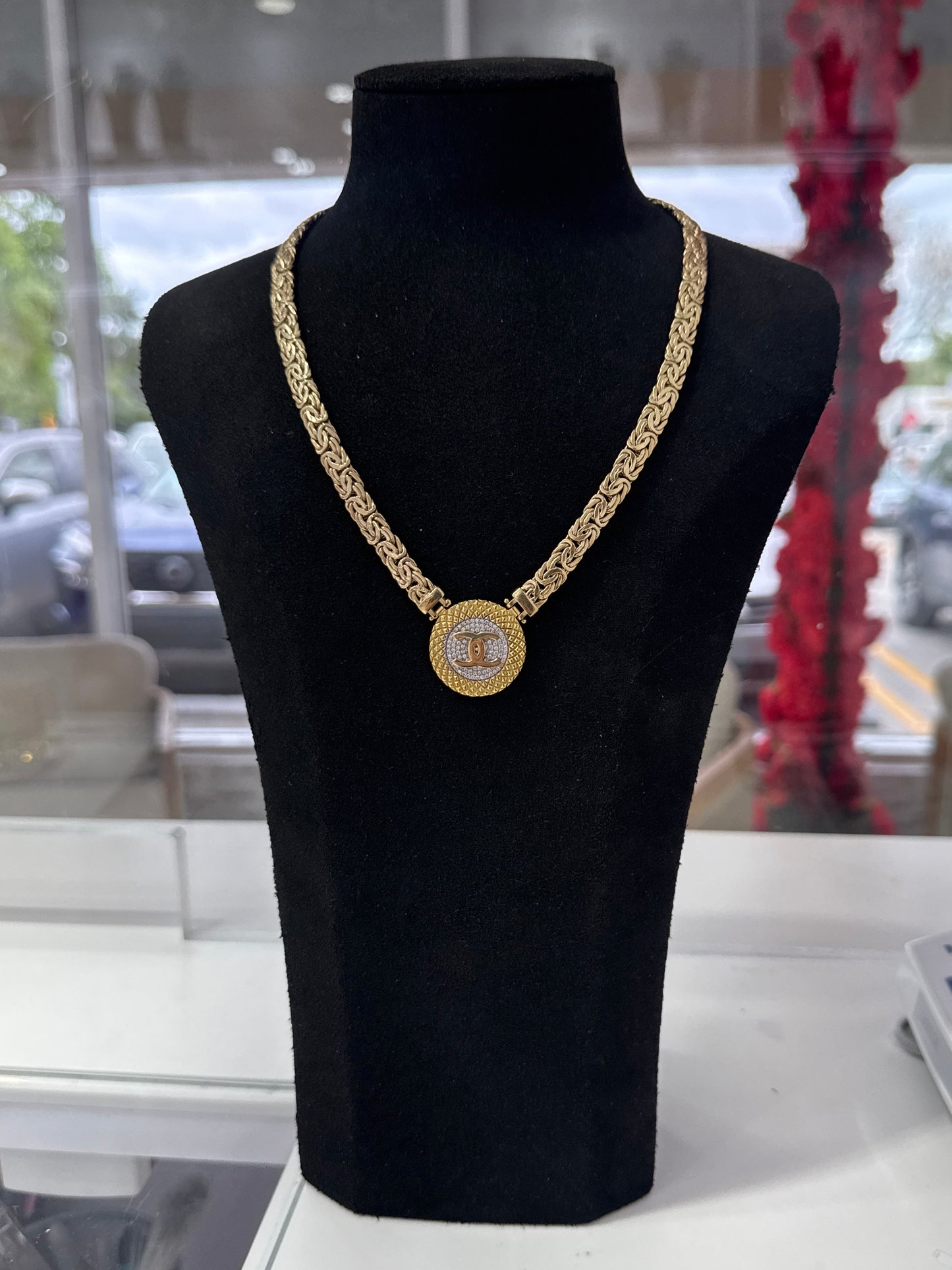 10k CC Byzantine Necklace