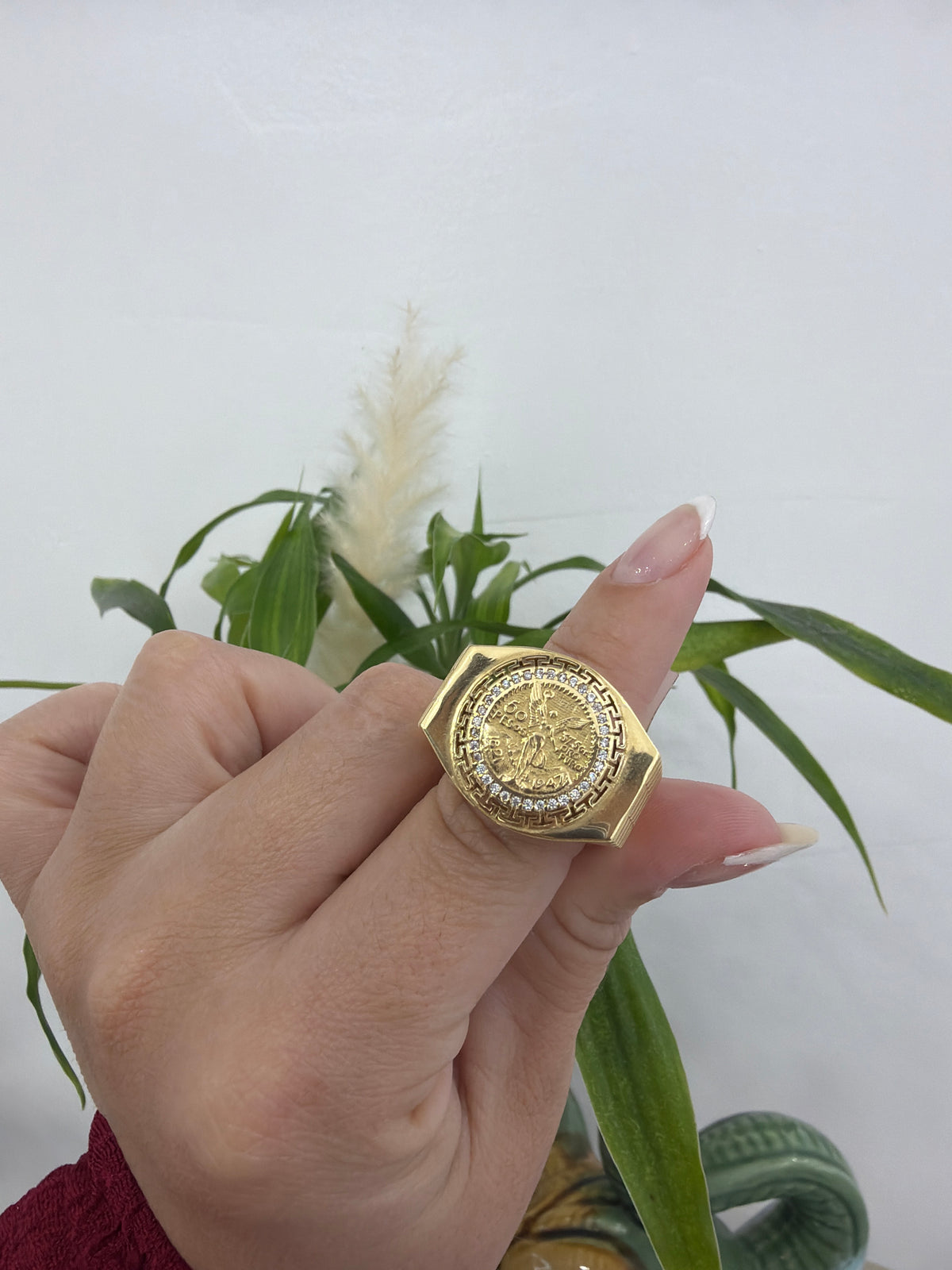 14k centenario ring