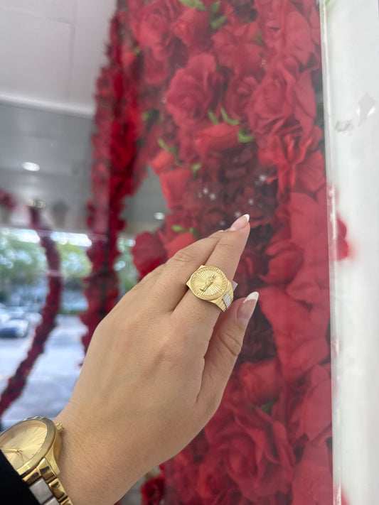 14k Sán Judas ring