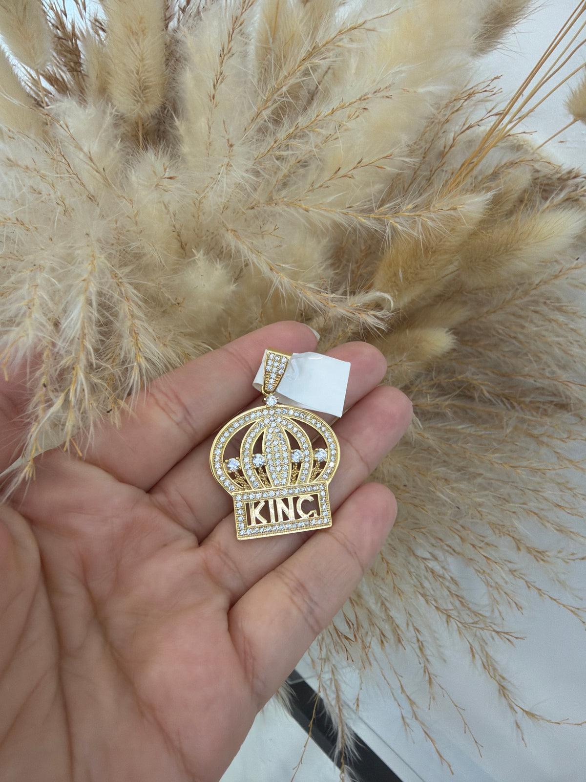 14k Crown charm