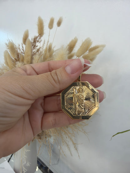 14k San Juda Charm