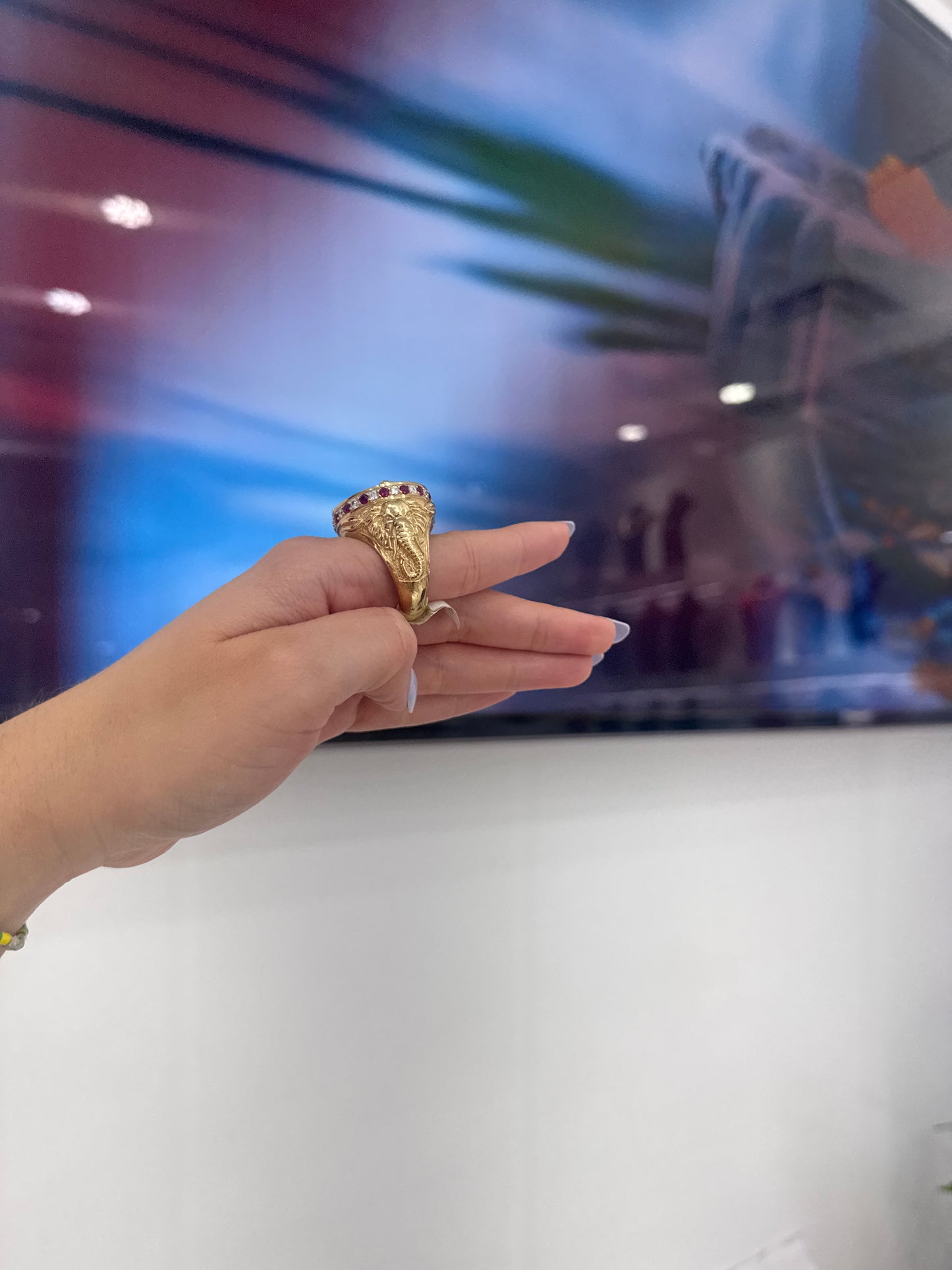 10K Anillo Religioso