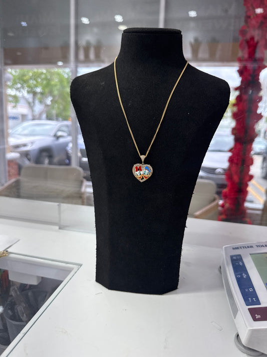 10K Heart + Chain