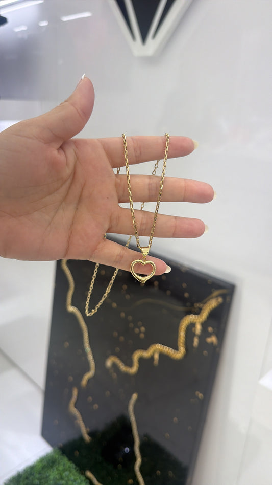 10k hearts chain