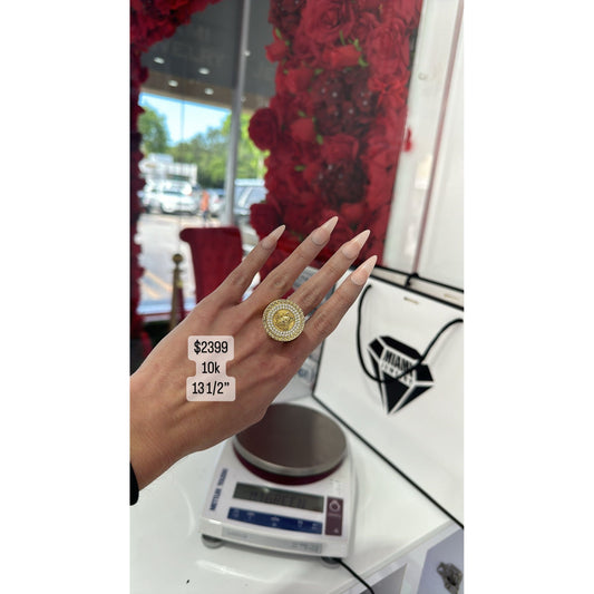 10K Medusa Ring