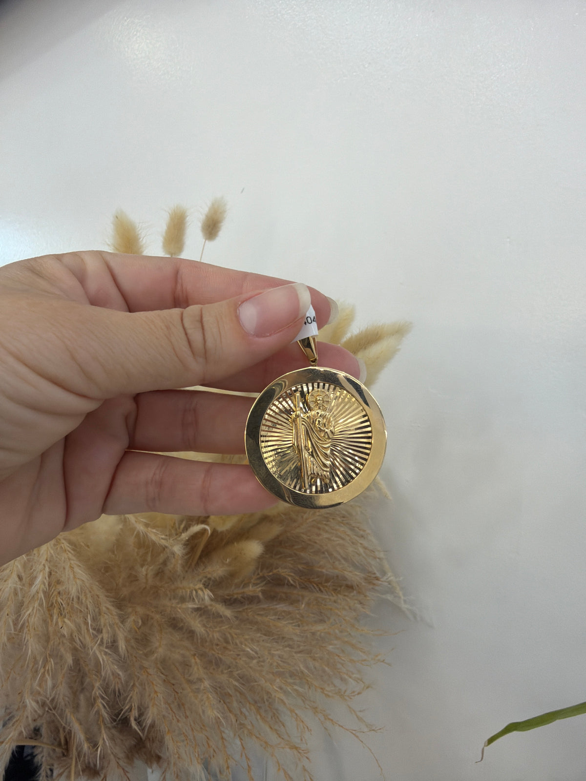 14k San Judas charm
