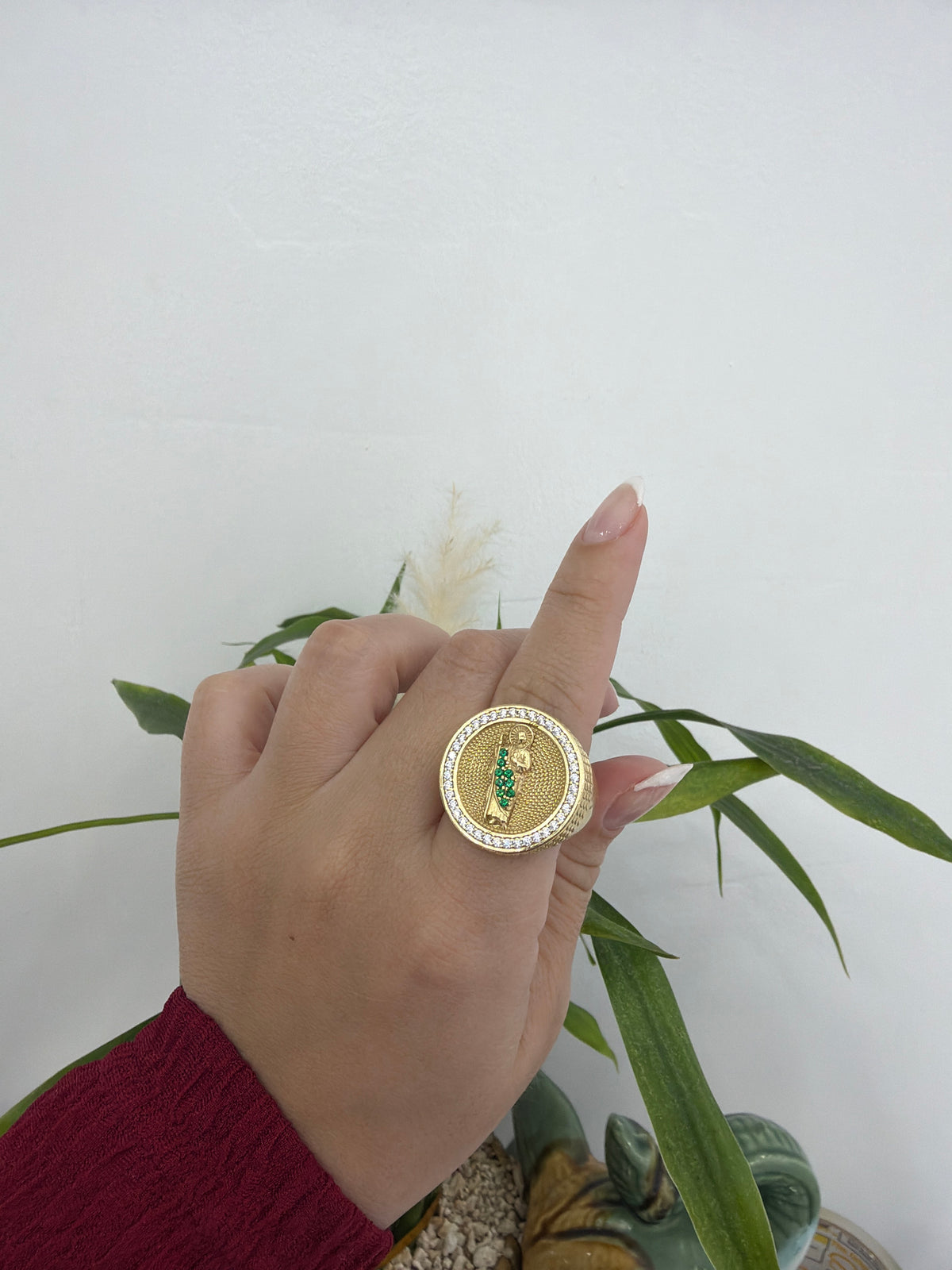 14k San Judas ring