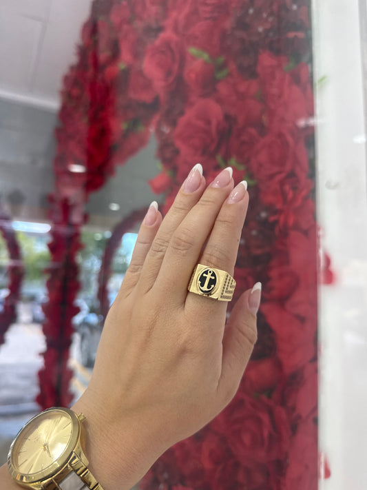 14k anchor ring