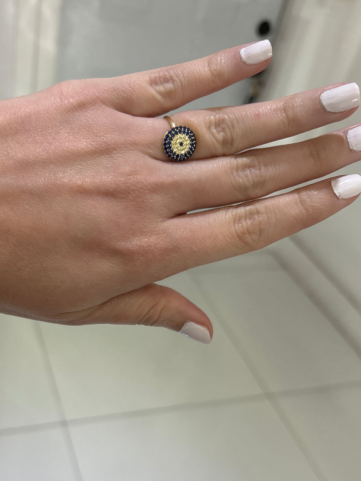 14K Evil Ring