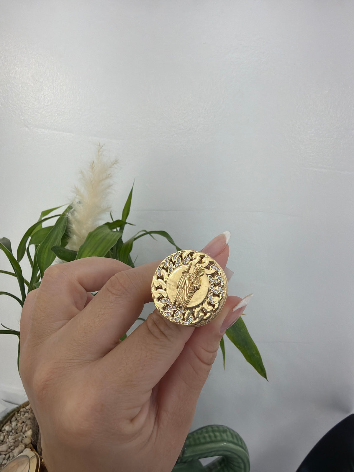 14k San Judas ring