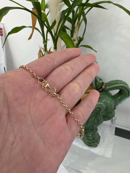 10K Heart Bracelet