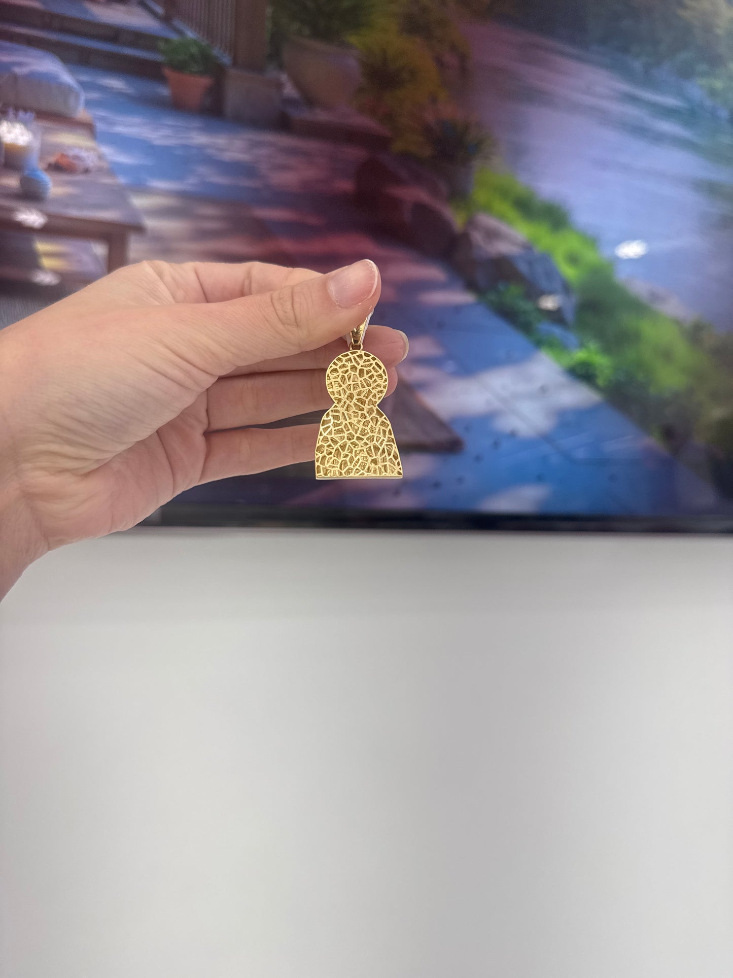 14Karat Mary Virgin Charm