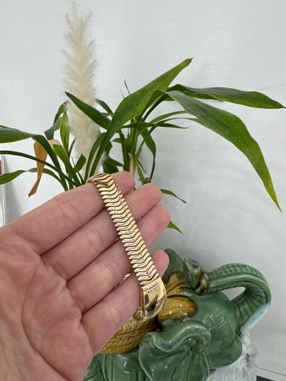 10K Omega Bracelet
