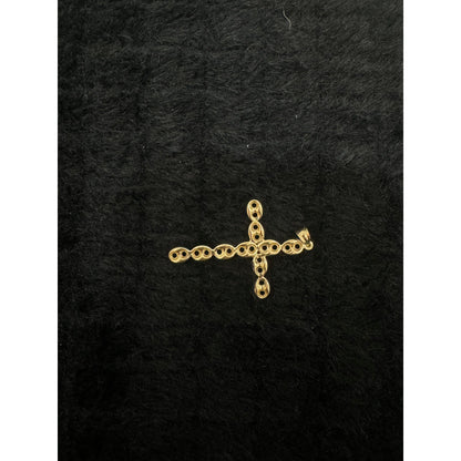 14K Cross Charm
