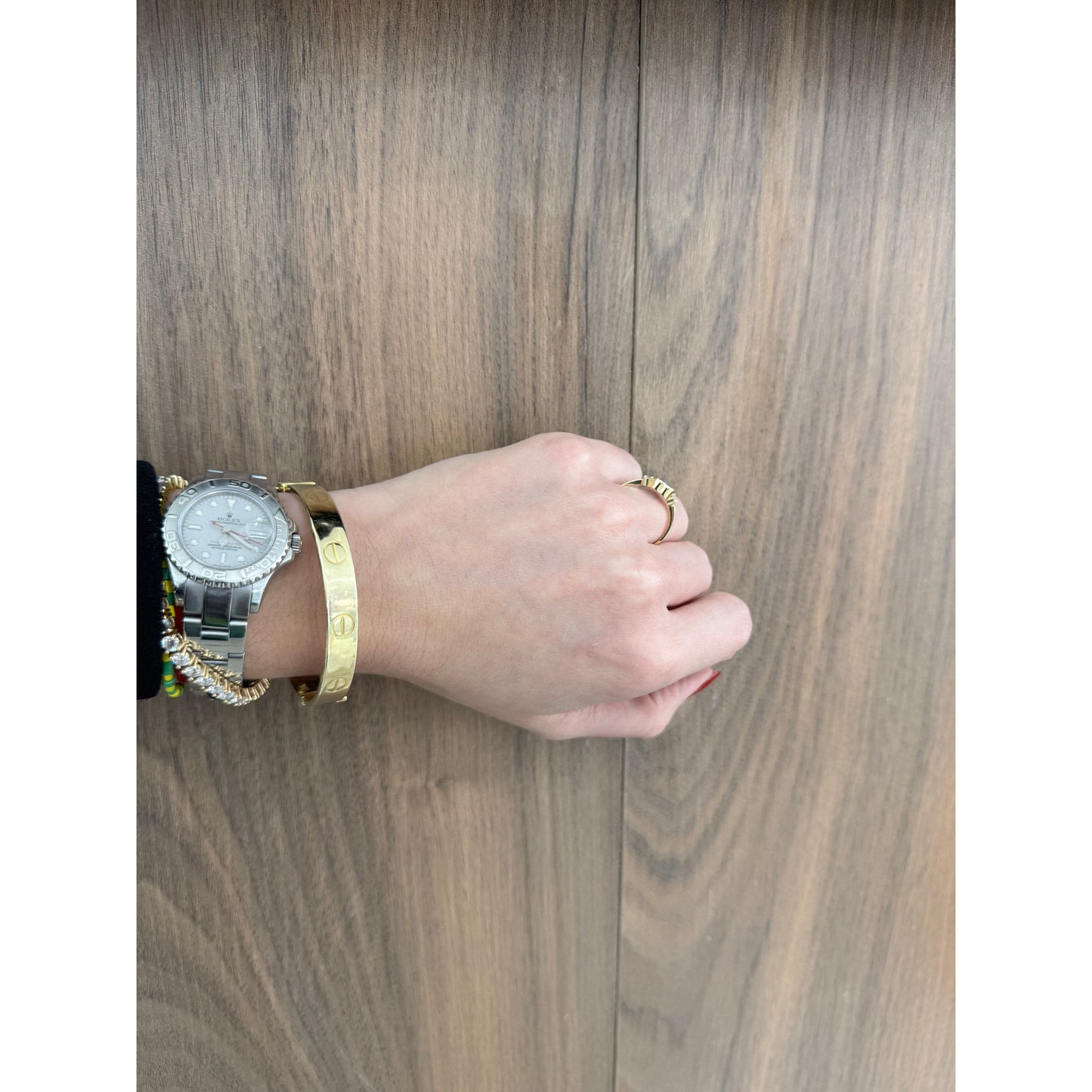 14K Light Blue Ring