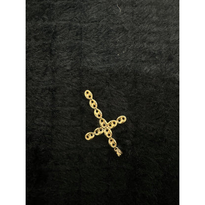 14K Cross Charm