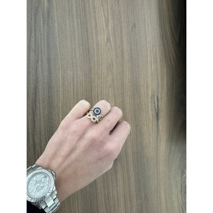 14K Evil Eye Ring