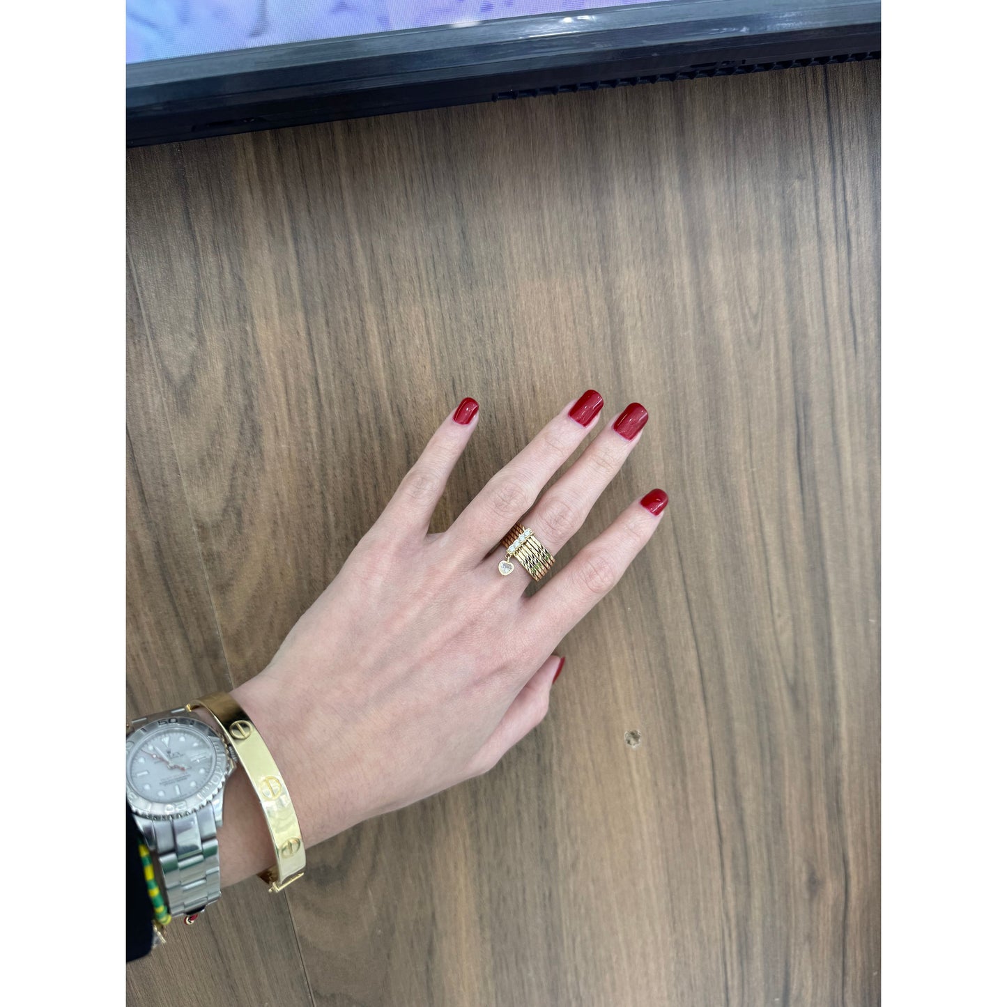 14K Seminario Ring