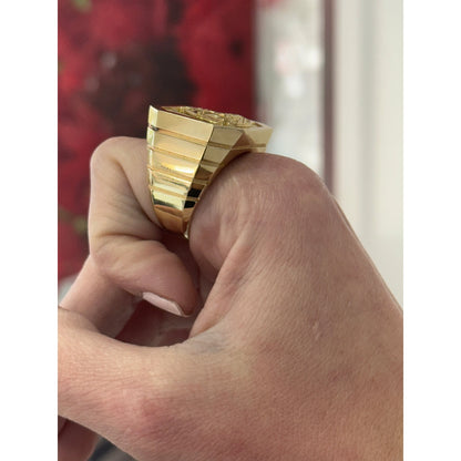 10K Virgen Mary  Ring