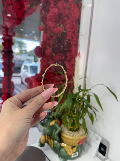 10k Flower Bracelet