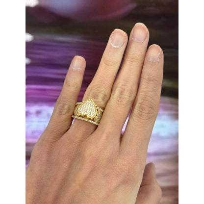 14K Heart Ring