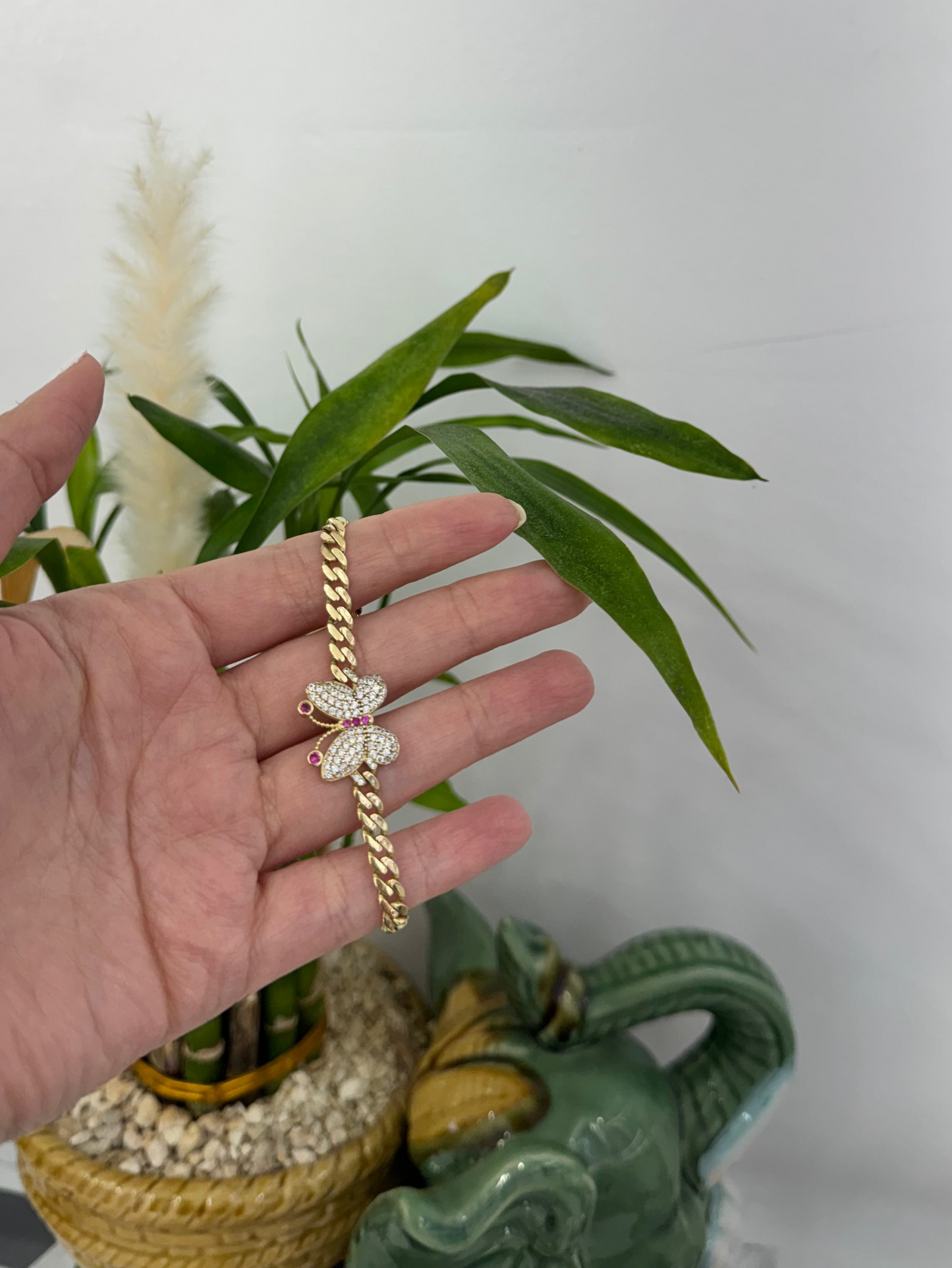 10K Butterfly Ring 