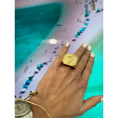 10K Money Bag Ring