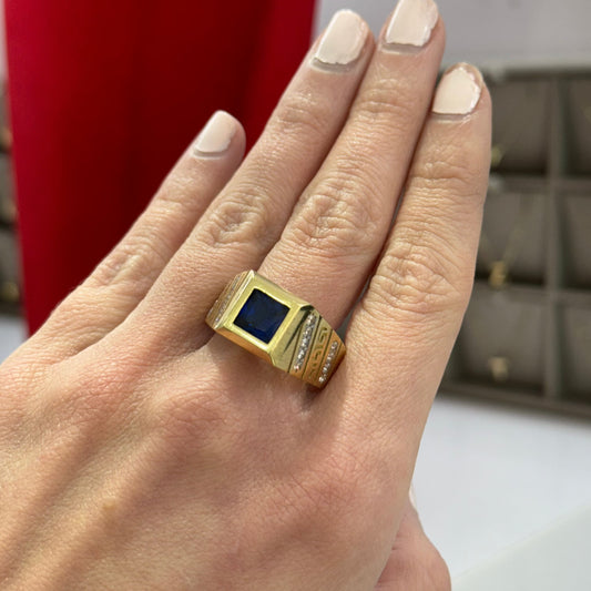 10K  Blue Ring