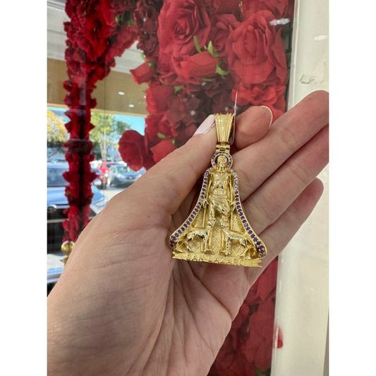 10K Small Lazaro Charm