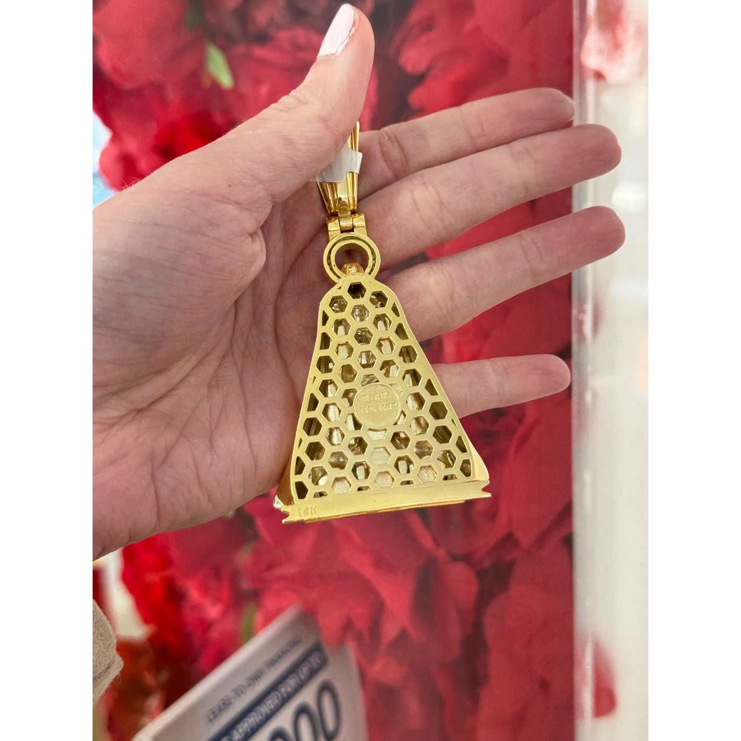 10K Large San Lazaro Charm