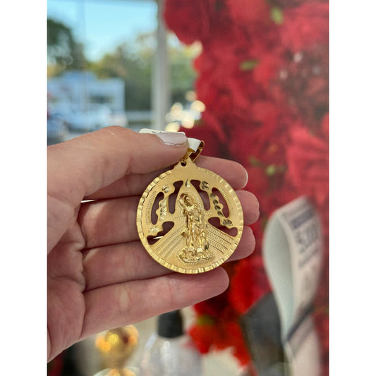 10K Round San Lazaro Charm