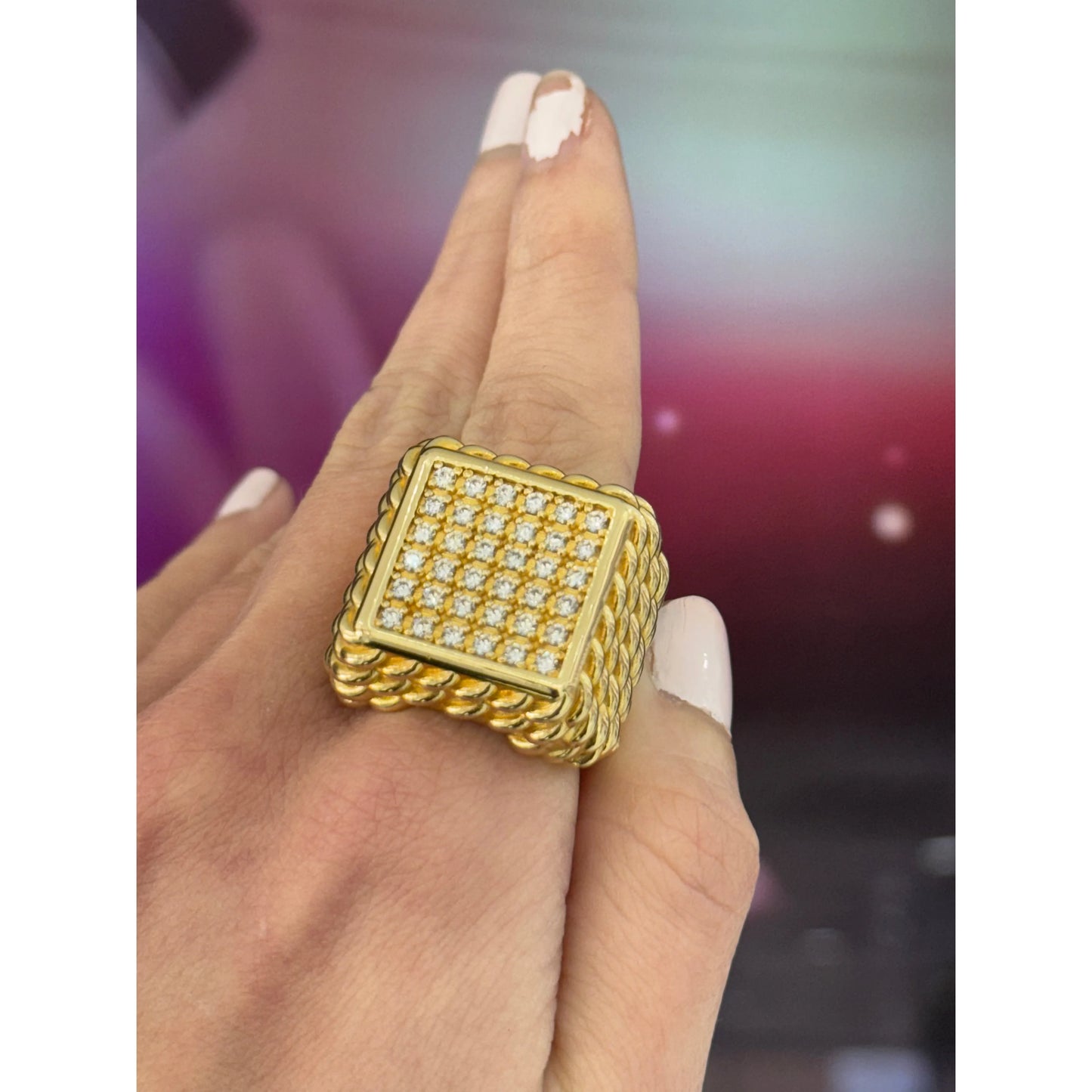 10K Square Ring