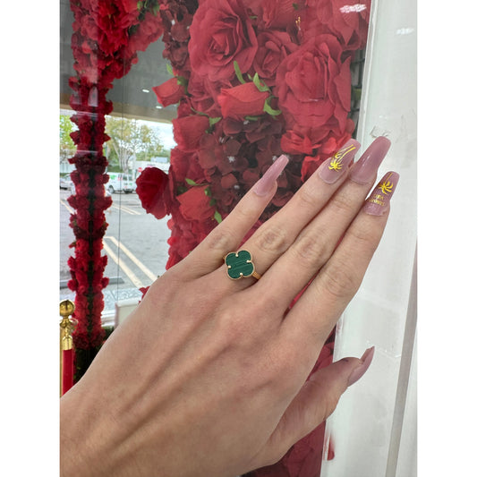 14K Flower Ring
