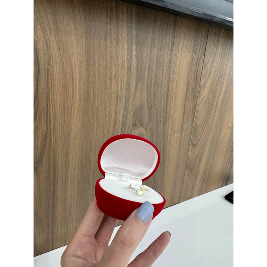 14K Heart Ring