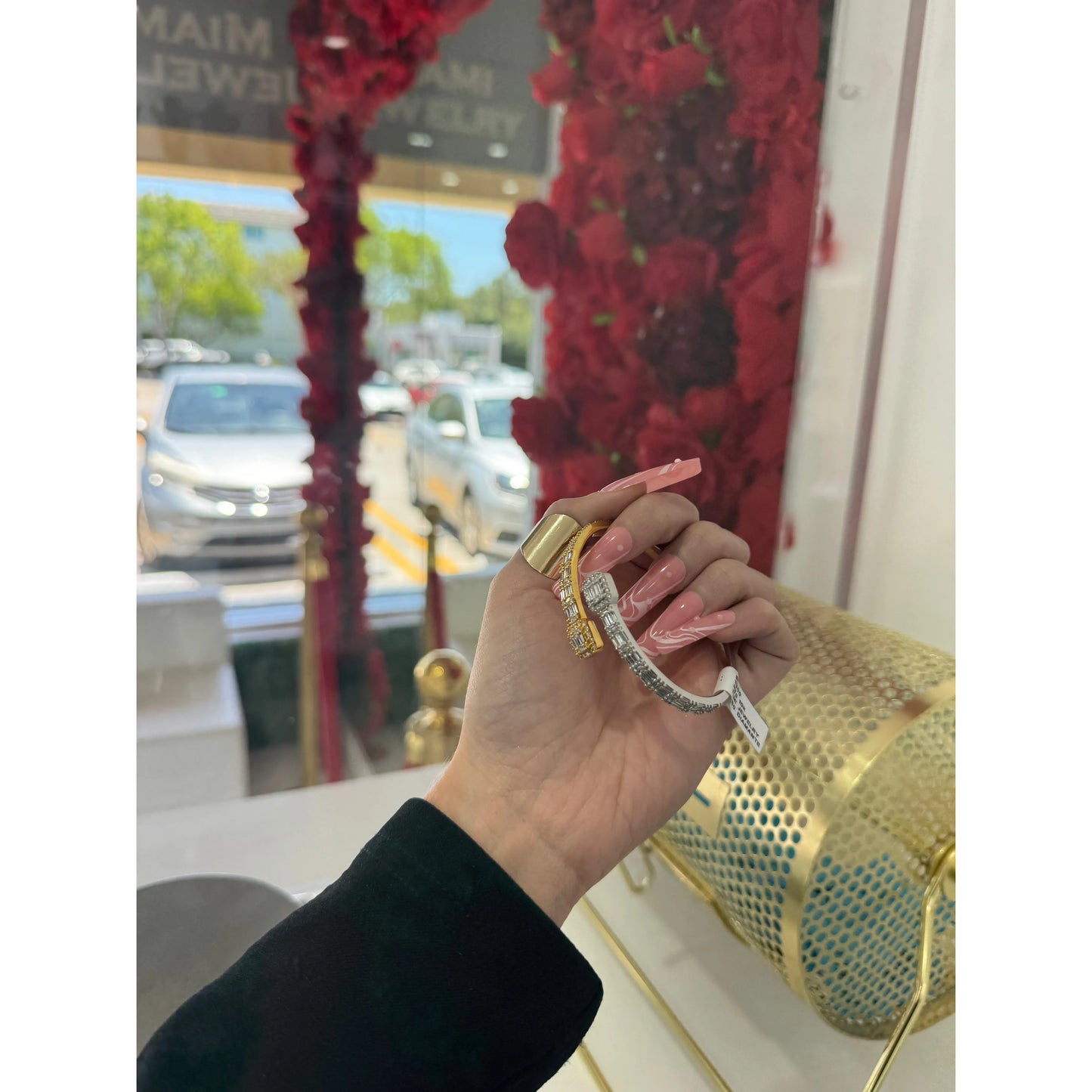10K Diamond Bracelet