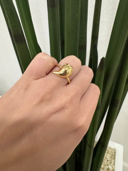 14K Tear Earrings
