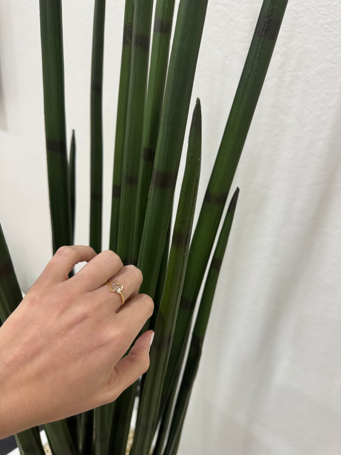 14K Heart Ring