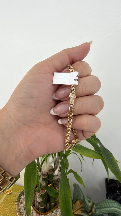 14k Butterfly bracelet