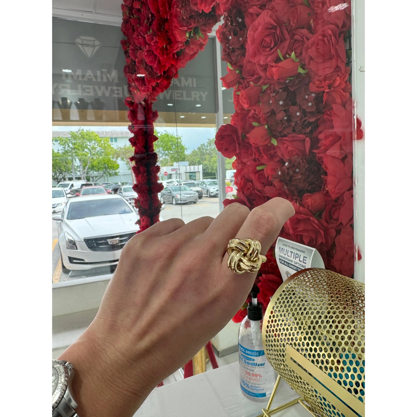 14K Nudo Ring