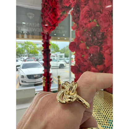 14K Nudo Ring
