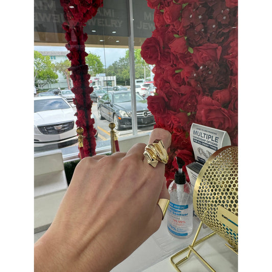 14k Anillo elegante