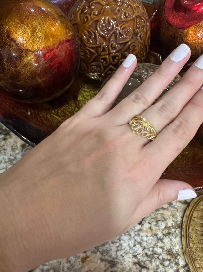 14K Crown Ring