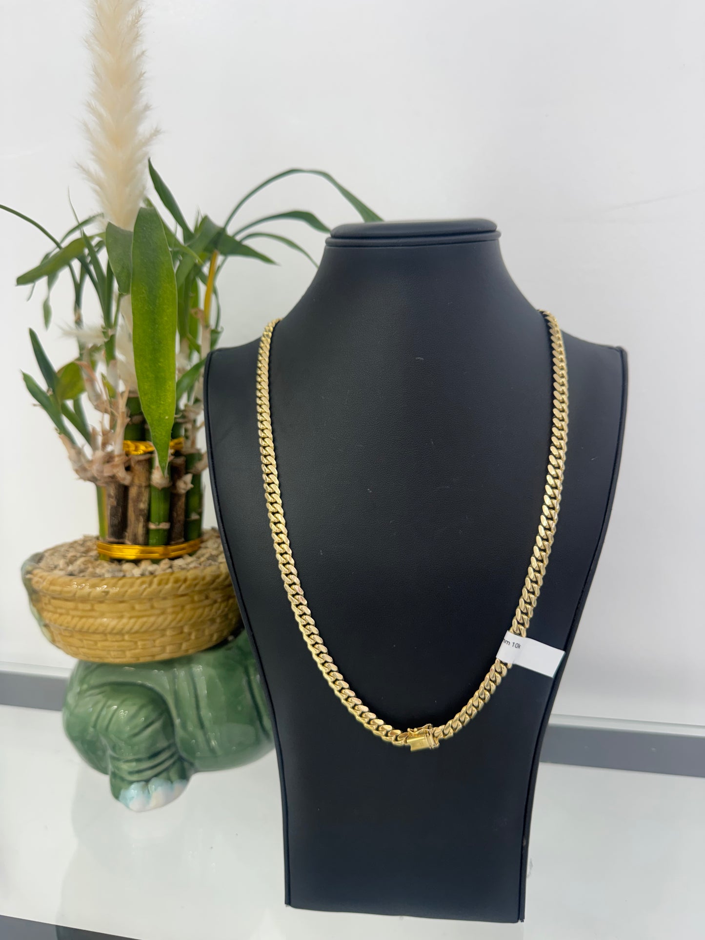10K 7mm Cuban link Chain