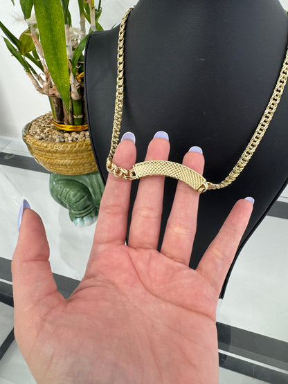 10K Tejido Chino Chain