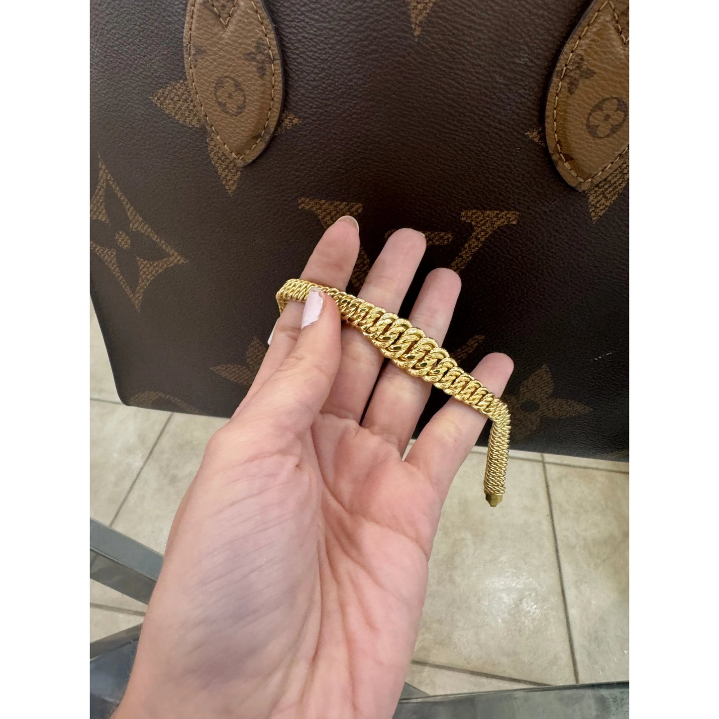 10K Baby Princesa Bracelet
